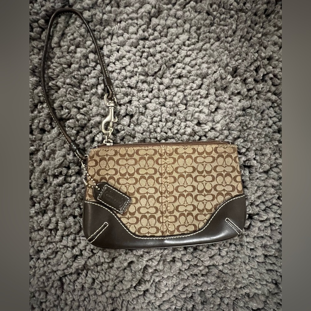 Coach wristlet